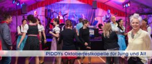 Oktoberfestmusik und bayerische Musik von PIDDYs Oktoberfestband aus München